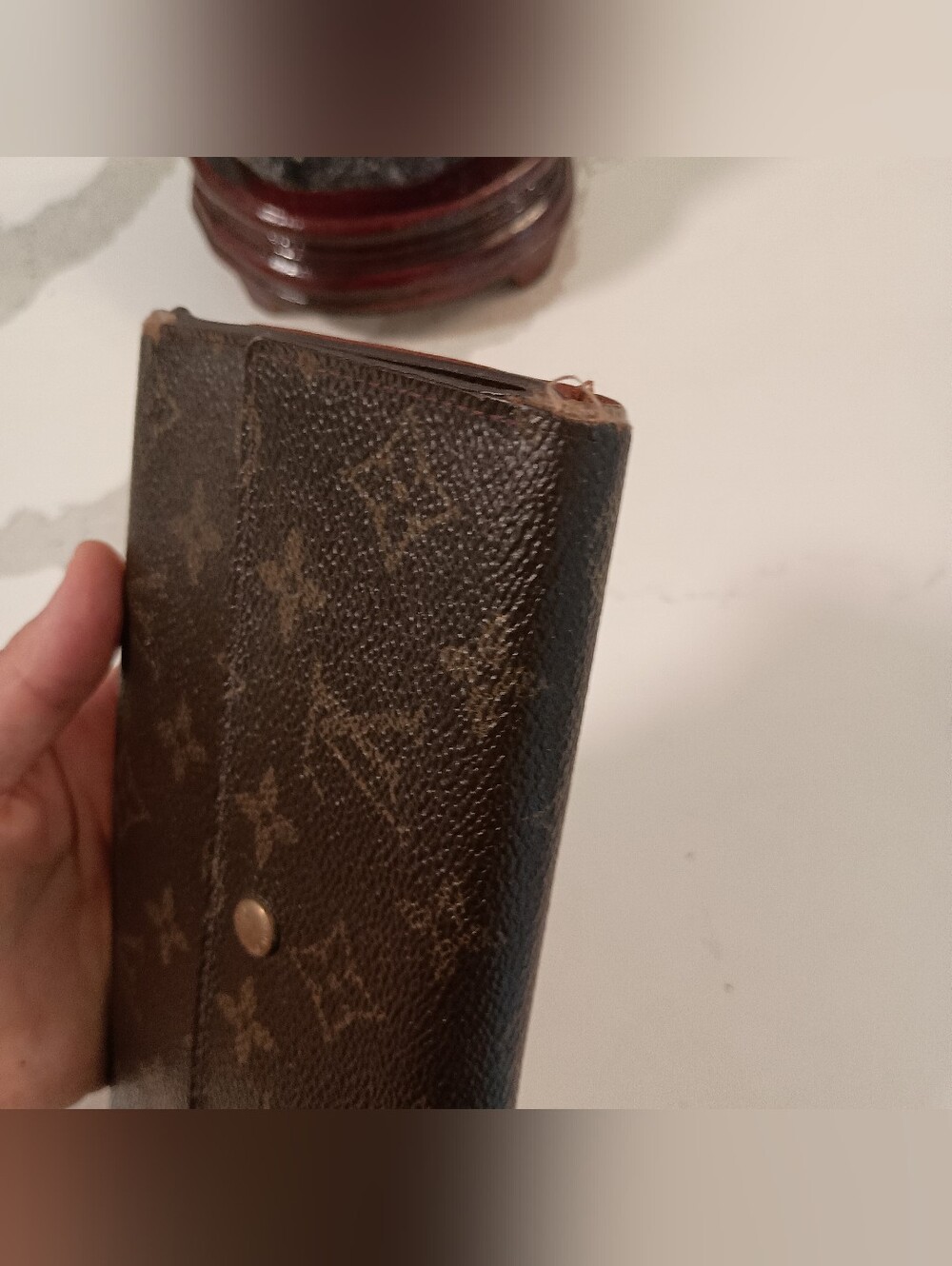 AUTHENTIC Louis Vuitton Monogram Porte Tresor International Trifold Wallet - Picture 7 of 14